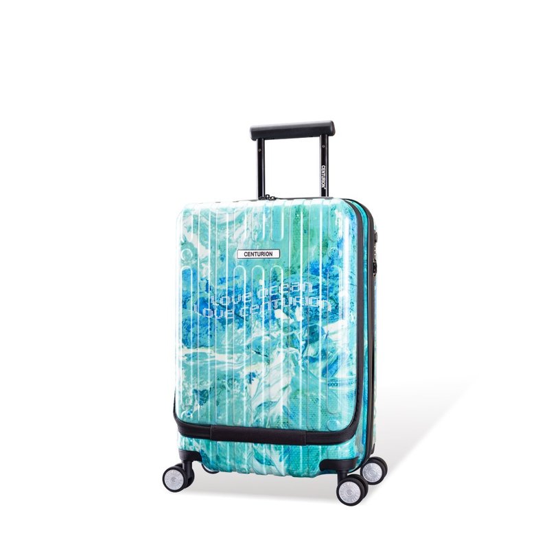 [CENTURION] 20-inch first class front opening suitcase marine suitcase - Luggage & Luggage Covers - Other Materials 