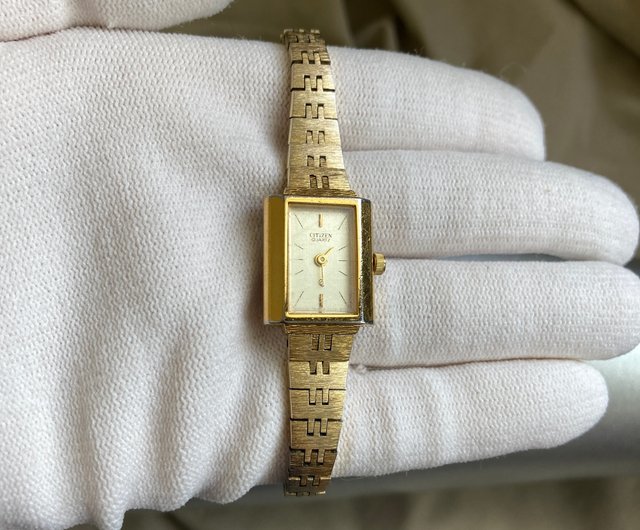 Citizen gold watch on sale vintage