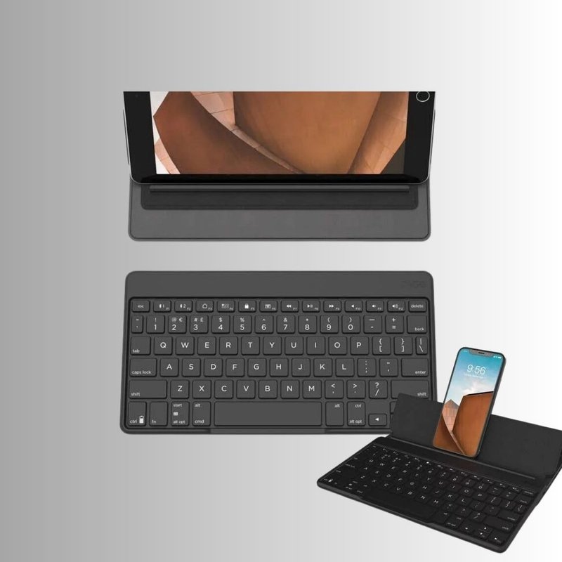 ZAGG Universal-flex 通用可拆式無線鍵盤 - 電腦配件 - 其他金屬 黑色