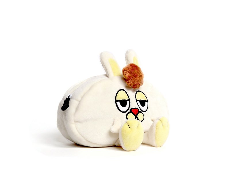 Wabbit 3D 兔爪收納包/萬用包 - 化妝袋/收納袋 - 聚酯纖維 白色