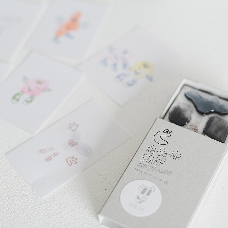 Ka-Sa-Ne STAMP CREATORS Kotaro Kimura - Stamps & Stamp Pads - Resin Transparent