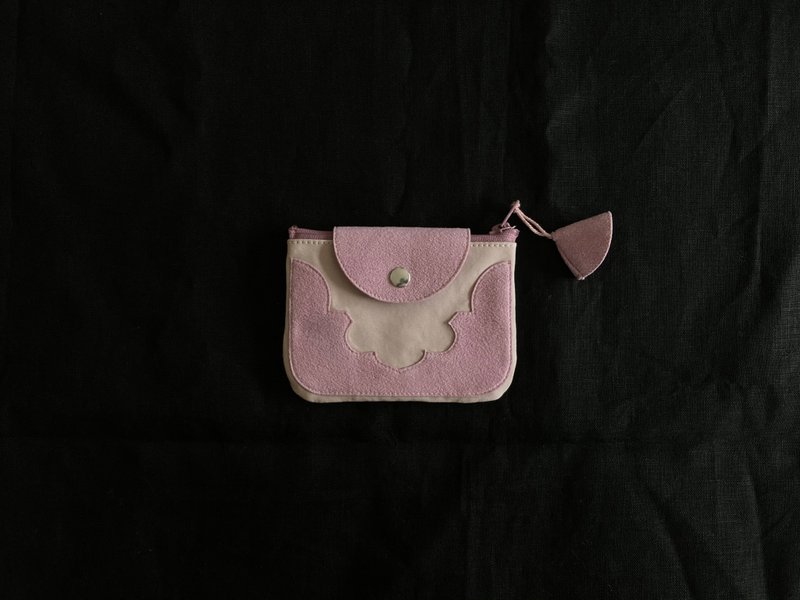 temple coin purse ( pink ) - 零錢包/小錢包 - 聚酯纖維 粉紅色