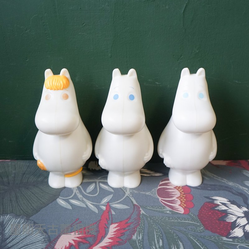 Finland brings back Moomin piggy bank Snorkmaiden piggy bank out of print - ของวางตกแต่ง - วัสดุอื่นๆ ขาว