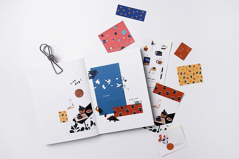 Maotu-Fang Fang Sticker Pack - สติกเกอร์ - กระดาษ หลากหลายสี