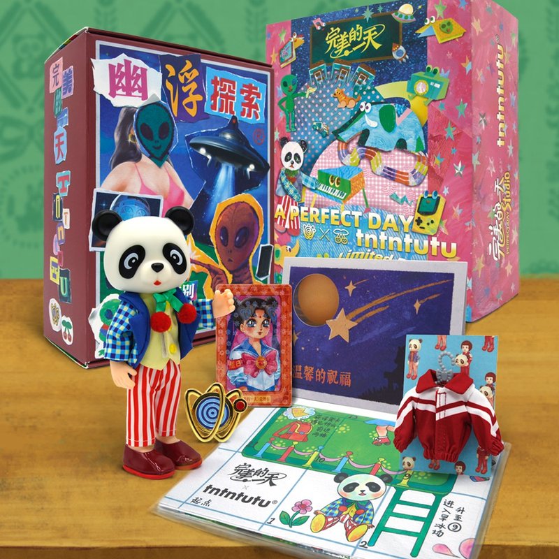 完美的一天 x 桃心百貨商店 限定 昭和玩具 手辦禮盒 - 公仔/玩偶 - 其他材質 多色