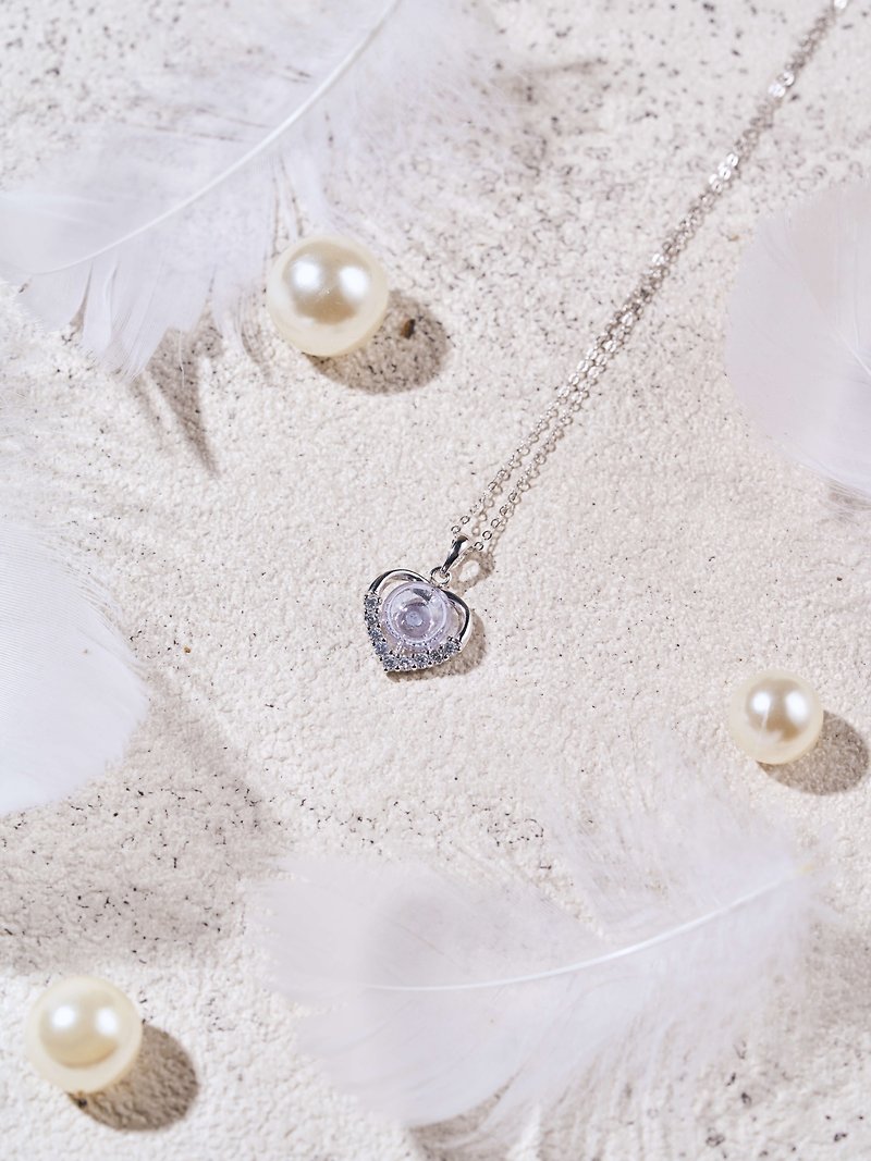 925 sterling silver love aromatherapy essential oil necklace now + pre-order - สร้อยคอ - เงินแท้ สีทอง