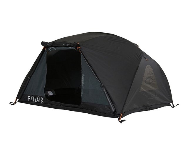 POLER TWO MAN TENT Double Tent Classic All Black Limited