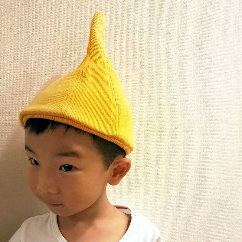 小精靈帽 / 孩童款 ( 多色可選 ; 適用頭圍 ; 46cm以上) - 帽子 - 棉．麻 多色