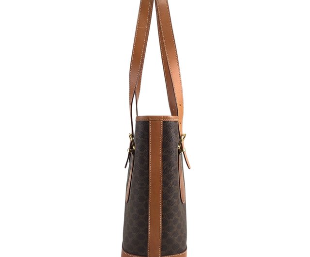 日本直送 名牌中古包 】CELINE セリーヌ マカダム トートバッグ 日本直送 名牌中古包 】CELINE セリーヌ マカダム トートバッグ