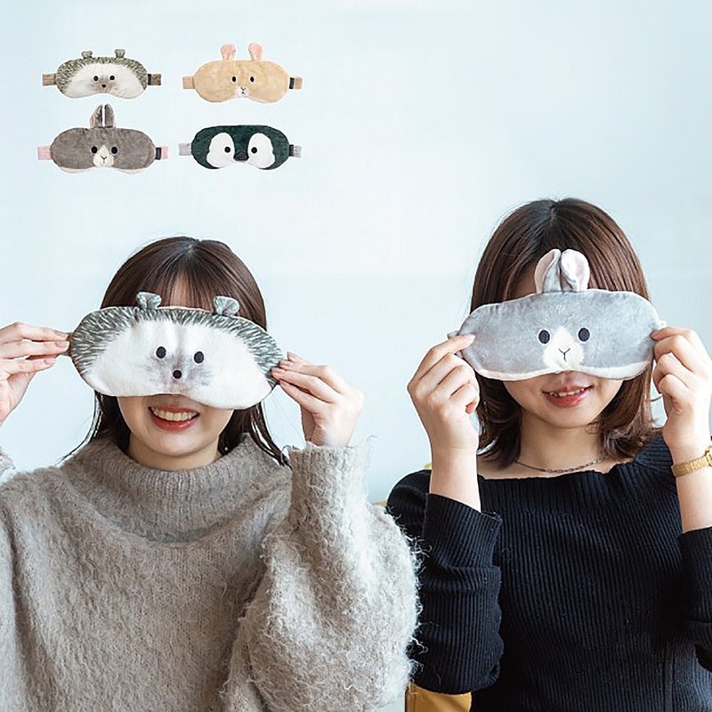 [Soft Cute Animals] Warming Eye Masks | Hot Compresses to Relieve Stress | Cute Animals | Healing Recommendations - ผ้าปิดตา - เส้นใยสังเคราะห์ หลากหลายสี