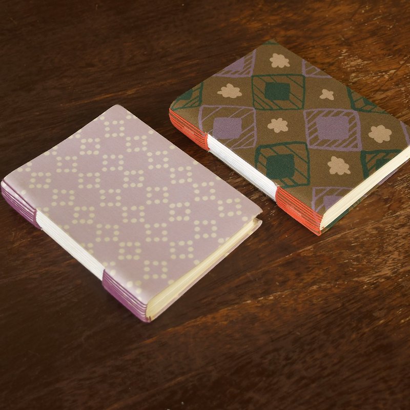 Flower Companion-A6 Calico Bullet Notebook - Notebooks & Journals - Cotton & Hemp 