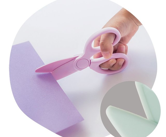 KOKUYO Kids Plastic Safety Scissors Purple - Shop kokuyo-tw