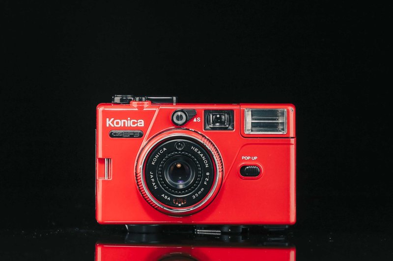 KONICA C35 EF3 #3808 #135底片相機 - 相機/拍立得/底片相機 - 其他金屬 