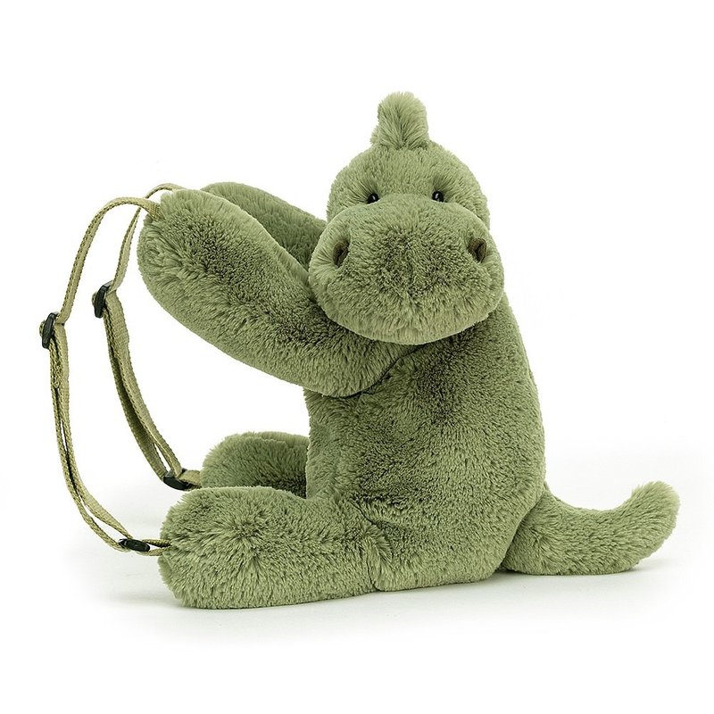 小童背包 - 抱抱恐龍 Huggady Dino Backpack - 後背包/背包/書包 - 聚酯纖維 綠色