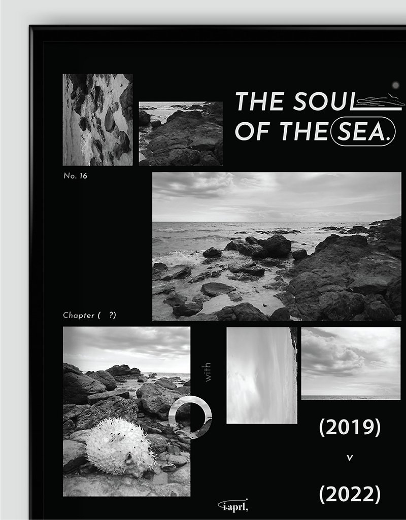 Poster | The Soul Of The Sea. A3 (BLACK & WHITE) - Posters - Paper 