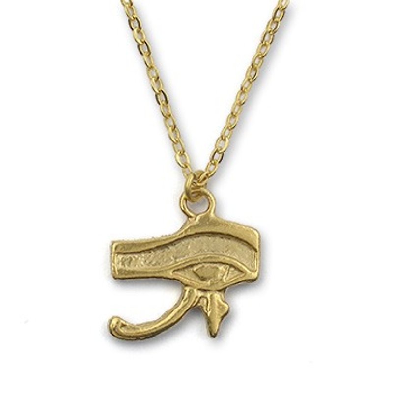 Ancient Egyptian Eye of Horus Necklace - Necklaces - Other Metals Gold