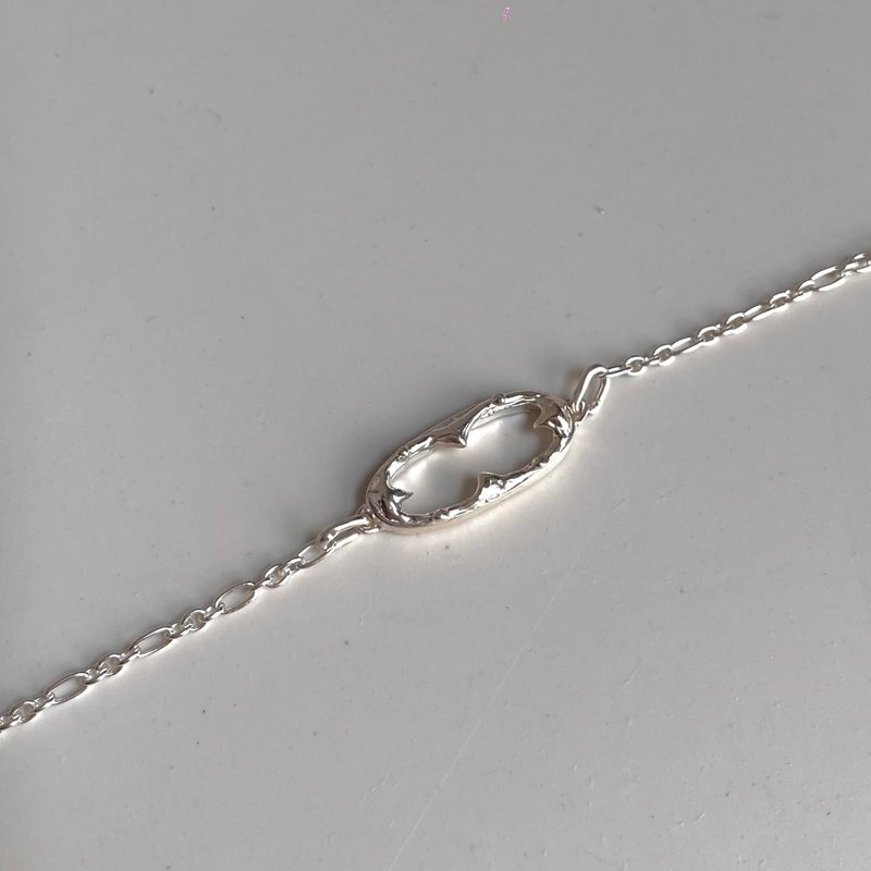 [Sterling Silver Bracelet] Picture Frame Bracelet - Frame Only - Bracelets - Sterling Silver 