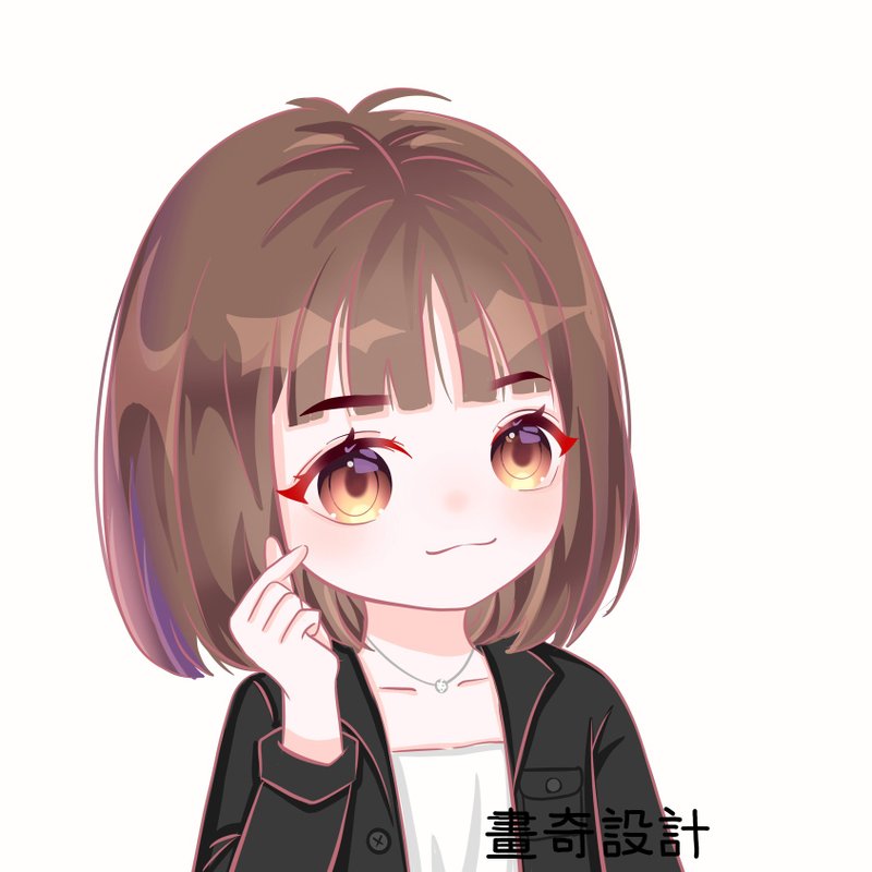 客製化禮物 | 電子檔 | Q版可愛風 似顏繪 人像畫 寵物 情侶 畫像 - 電子似顏繪/繪畫/插畫 - 其他材質 