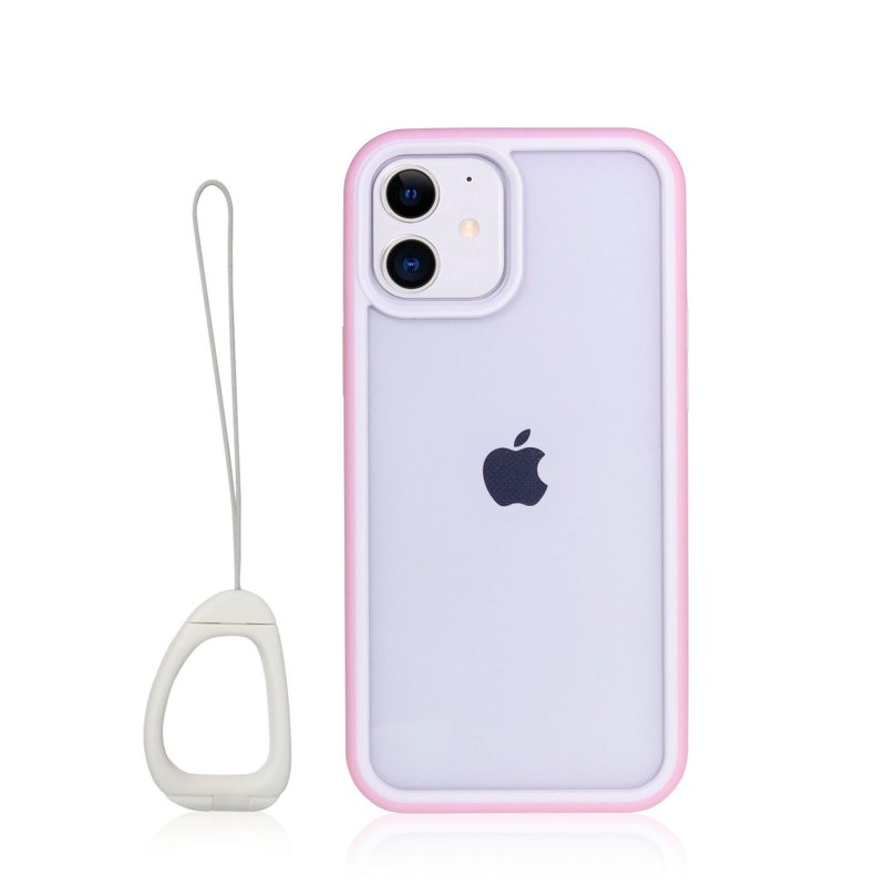 Torrii TORERO iPhone 12 / iPhone 12Pro TPU 保護殼 (粉紅拼白) - 手機殼/手機套 - 橡膠 粉紅色