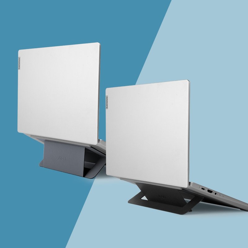 MOFT | Airflow Cooling Invisible Laptop Stand Suitable for 11.5-16-inch Laptops - อุปกรณ์เสริมคอมพิวเตอร์ - วัสดุอื่นๆ สีเทา