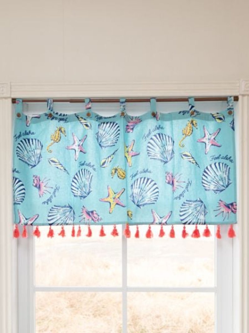 Mermaid Lagoon Cafe Curtain - 門簾/門牌 - 其他材質 