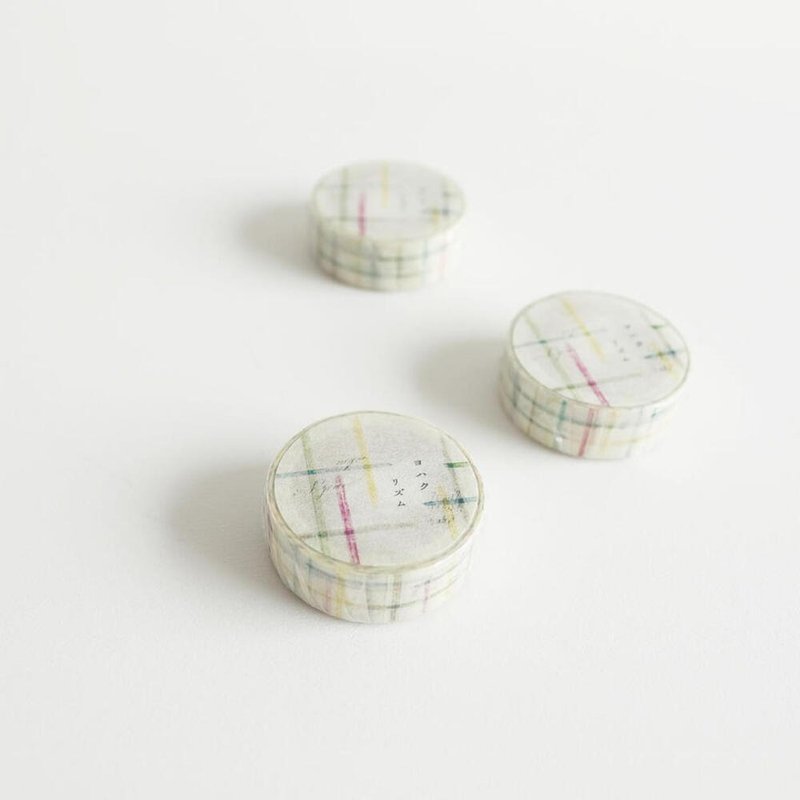 YOHAKU paper tape Y-080 - Washi Tape - Paper White