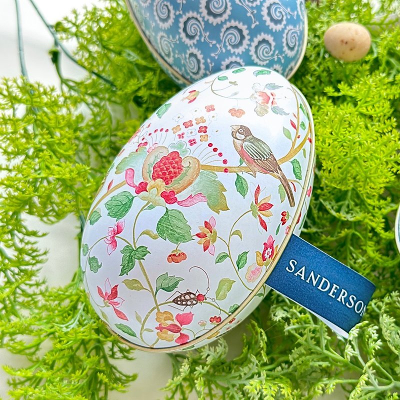 Sanderson Large Easter Egg Sweet Gift Box - Single Style [Includes 2 Mini Packs of British Sweets] - Snacks - Other Materials Yellow