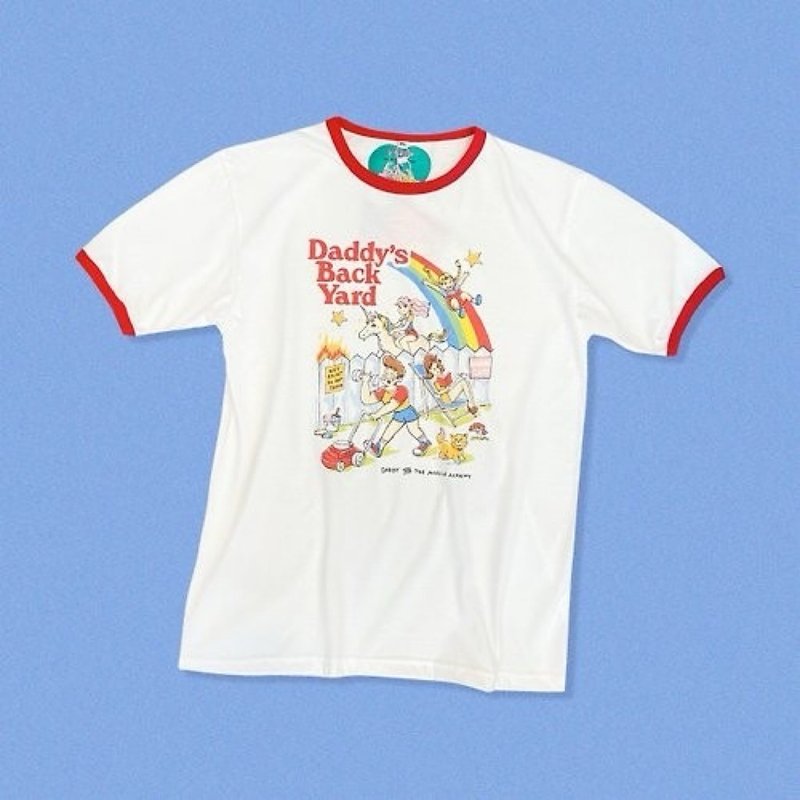 Daddy's Backyard T-Shirt - 女 T 恤 - 其他材質 多色