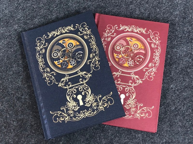 Custom product laser engraving movement hardcover notebook can be engraved with text and name - Notebooks & Journals - Paper Multicolor
