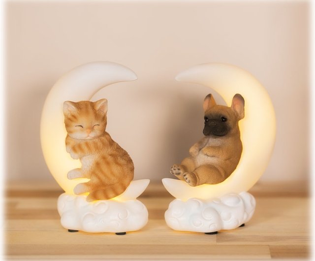 デバリエ ネコ フレンチブル LEDナイトライト 授乳ライト ナイトランプ