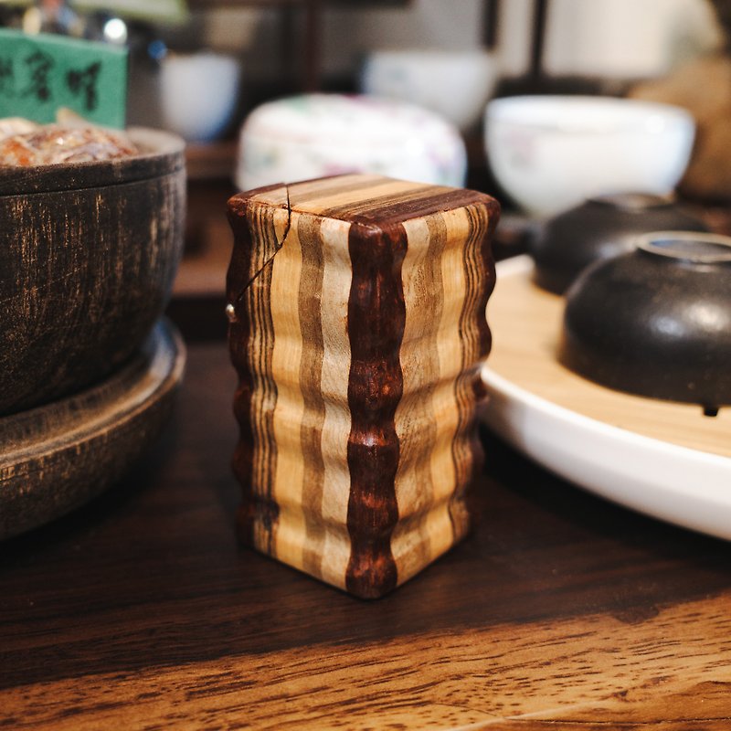 [Handmade] Toothpick Holder | - Dining Tables & Desks - Wood Brown