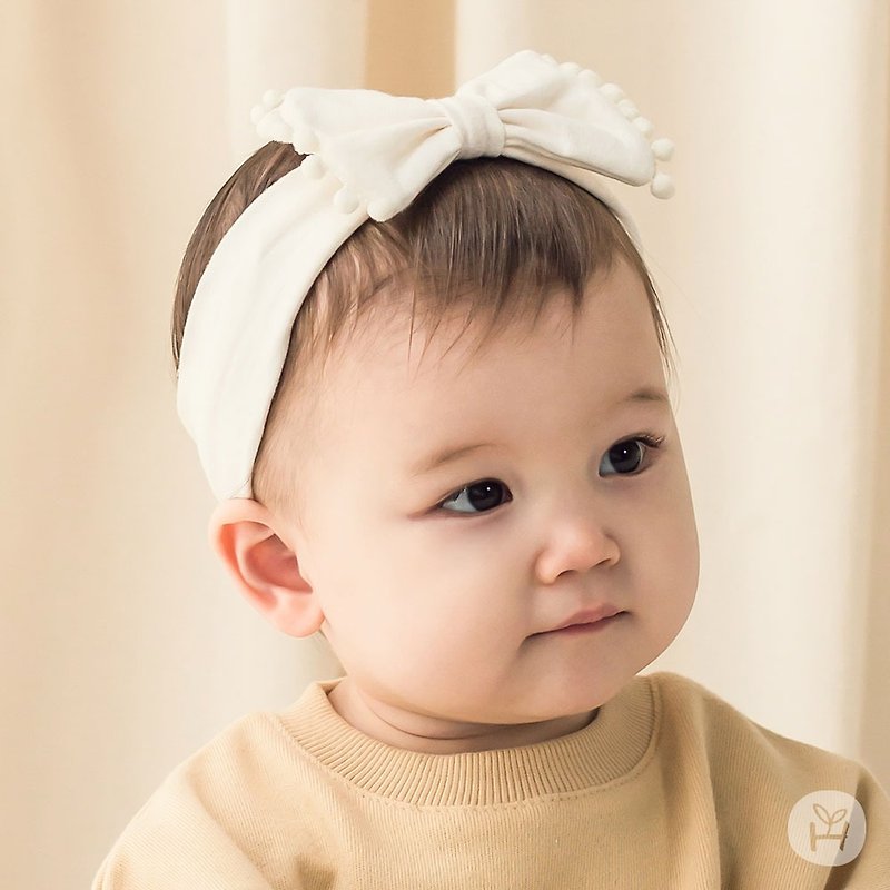Happy Prince Korean Benita Baby Girl Bow Tie - หมวกเด็ก - ผ้าฝ้าย/ผ้าลินิน หลากหลายสี