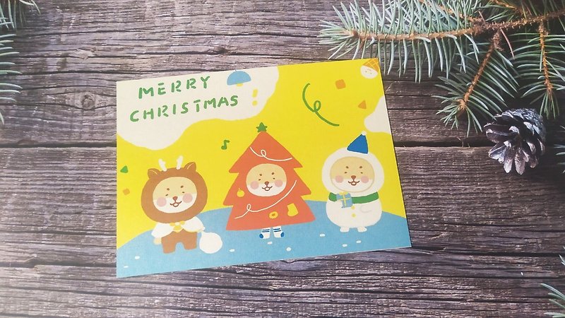 Three Little Chai Celebrate Christmas - Cards & Postcards - Paper 