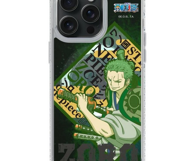 ワンピース ゾロ iPhone 16 Galaxy S25 エアクッション 落下防止
