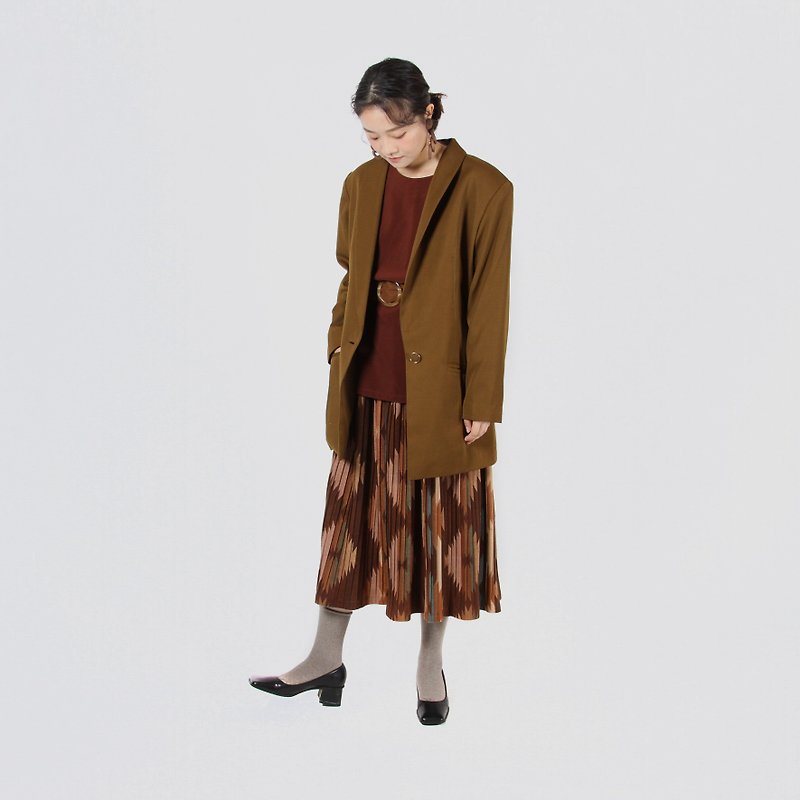 [Egg plant ancient] leisurely landscape with a blazer - Women's Blazers & Trench Coats - Polyester 