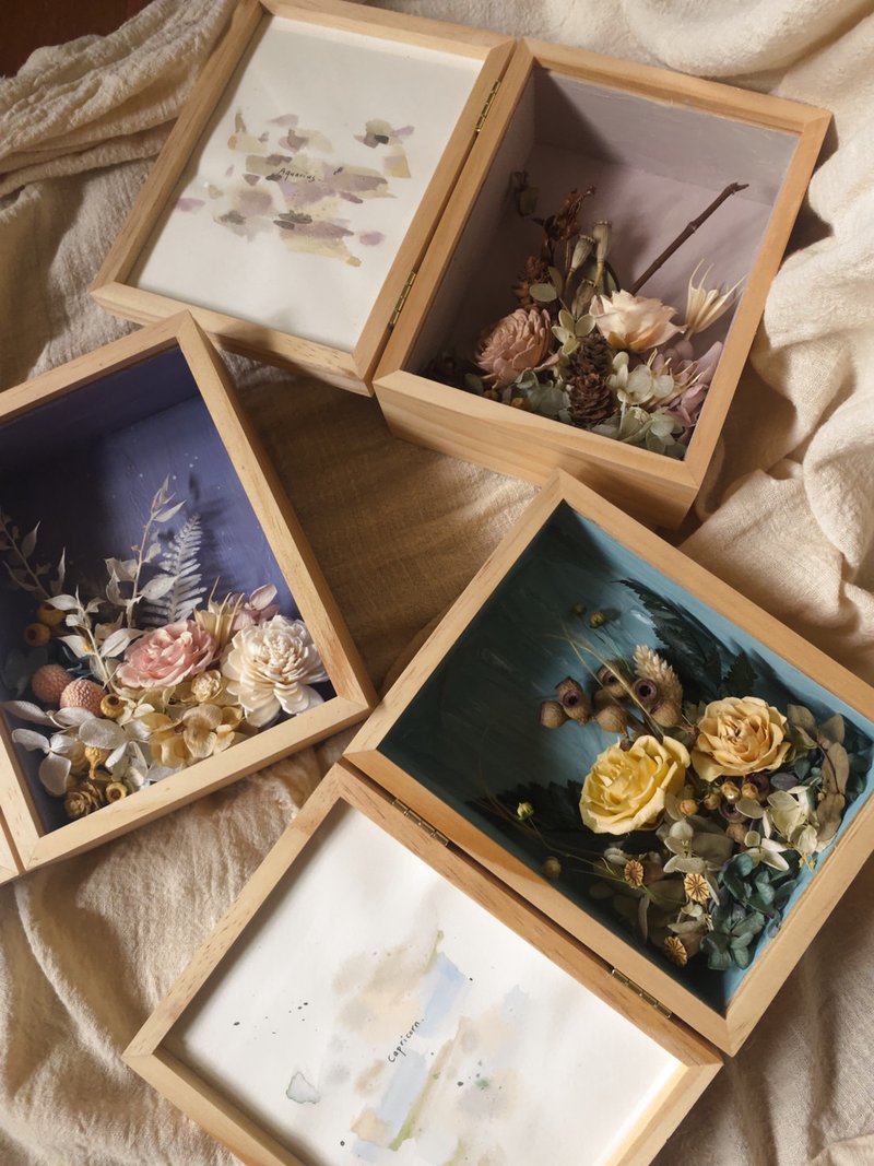 Preserved Flower Photo Frame Constellation can be customized - Plants & Floral Arrangement - Plants & Flowers Multicolor