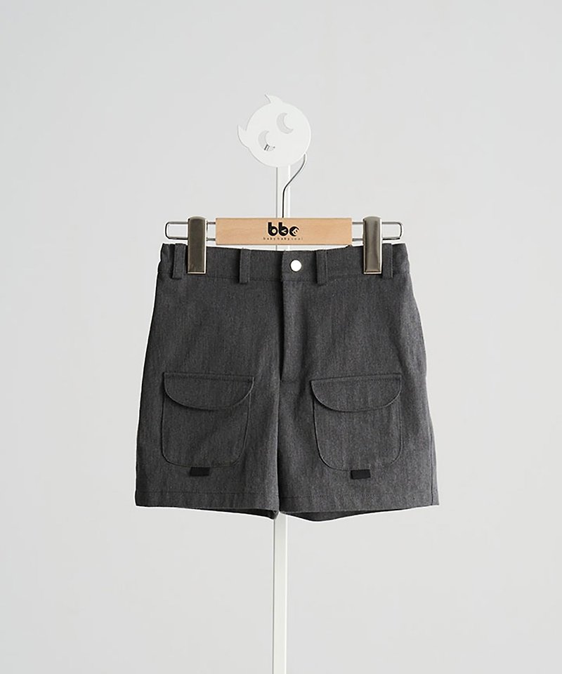 (Pre-order) Bermuda Shorts - Kids' Dresses - Cotton & Hemp Black
