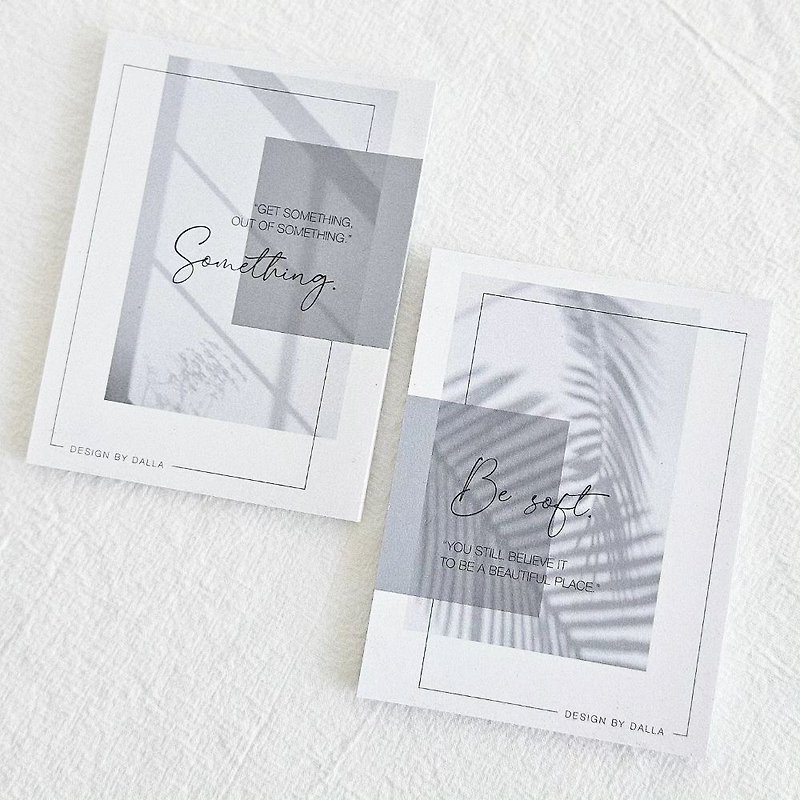 Monotone shadow memo pad - Sticky Notes & Notepads - Paper 