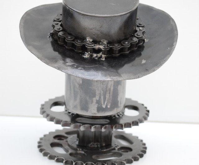 驚きの溶接アート スカルオブジェ クールな誕生日プレゼント