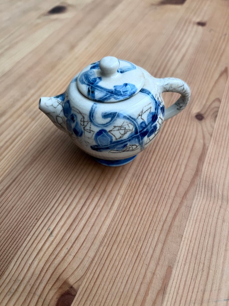 不找 青花小壺  容量 85  ml - 茶壺/茶杯/茶具 - 陶 