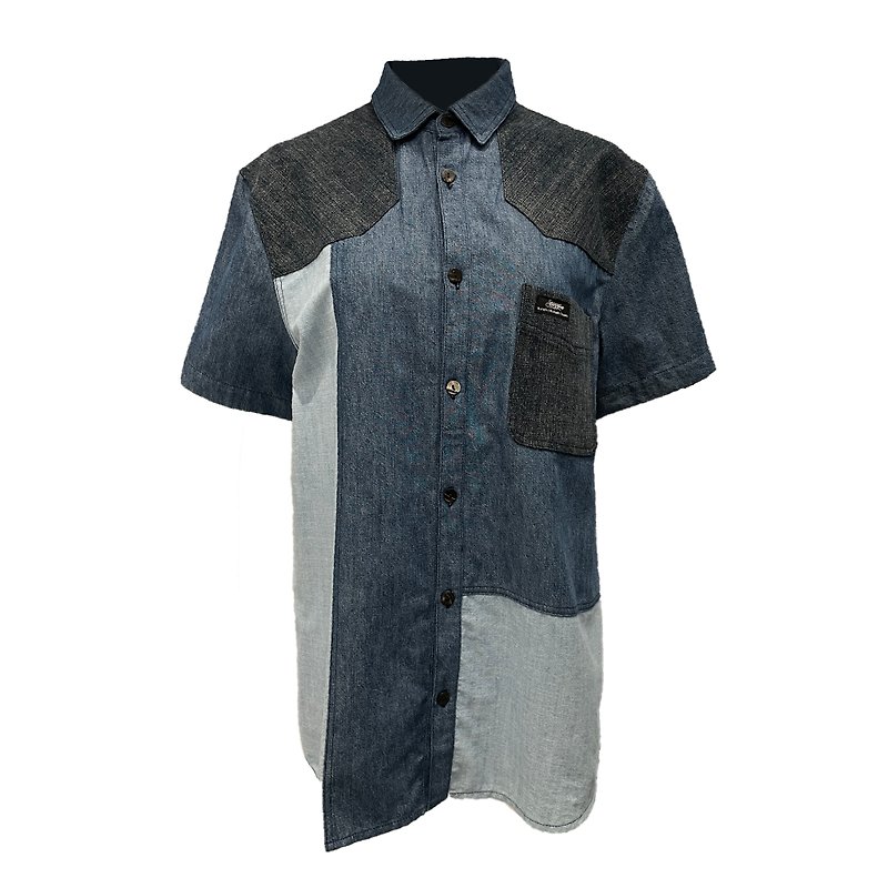 wine short sleeve shirt - Other - Other Materials 