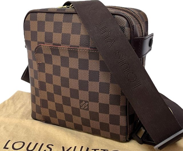 美品✨ルイヴィトン ショルダーバッグ ダミエ オラフ PVC N41442 LOUIS VUITTON ルイヴィトン ショルダーバッグ ダミエ オラフPM