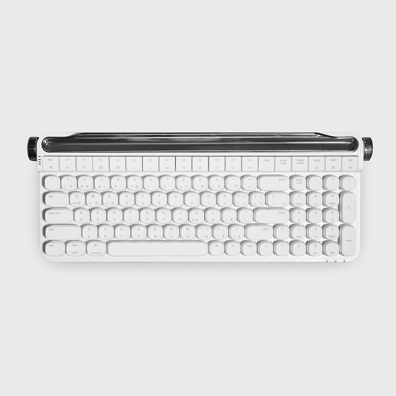 actto aesthetic mechanical switch keyboard - cloud white x brown switch - อุปกรณ์เสริมคอมพิวเตอร์ - วัสดุอื่นๆ 