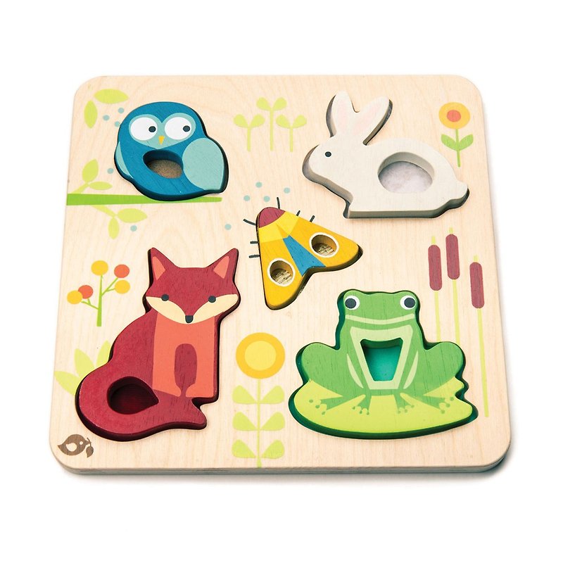 Touchy Feely Animals - Kids' Toys - Wood 