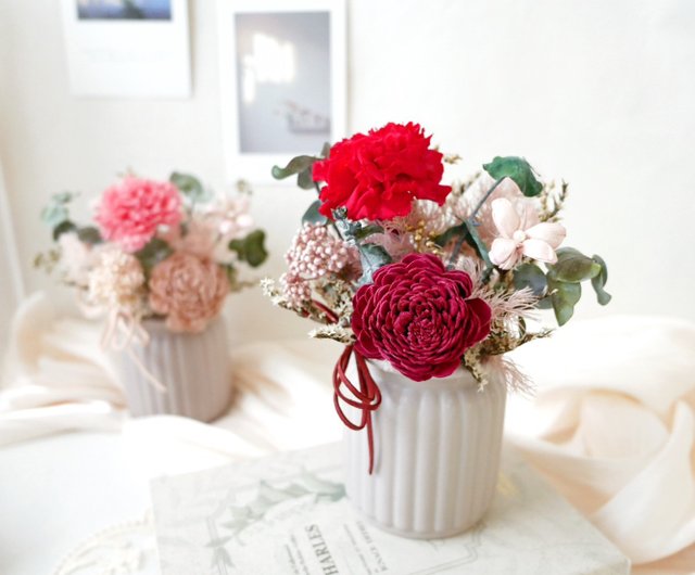 プリザーブドフラワー 花材(No.21)　カーネーション　14個 プリザーブドフラワー 花材(No.21) カーネーション 14個 プリザーブド