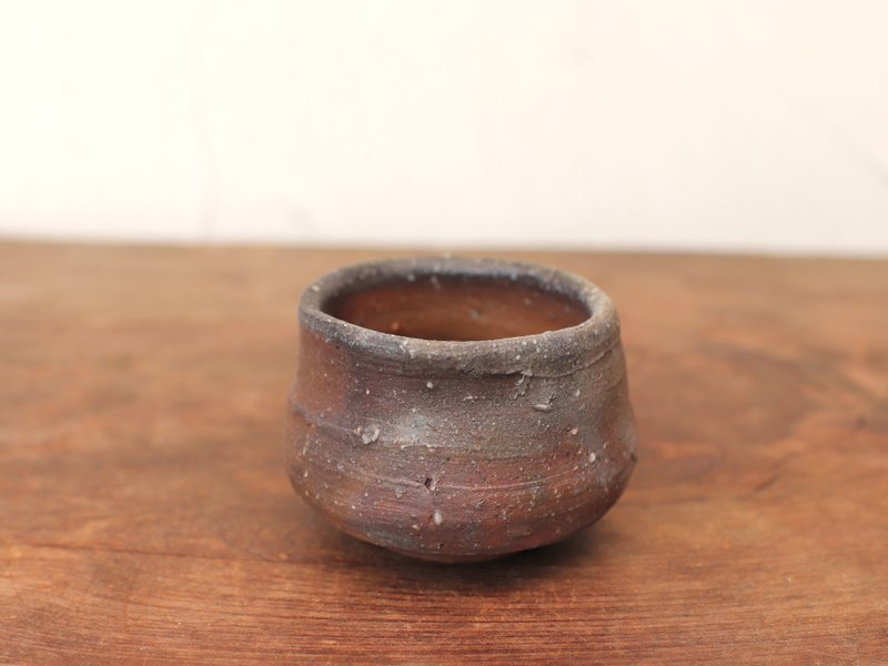 備前焼 ぐい呑み　gi-054 - 酒杯/酒器 - 陶 咖啡色