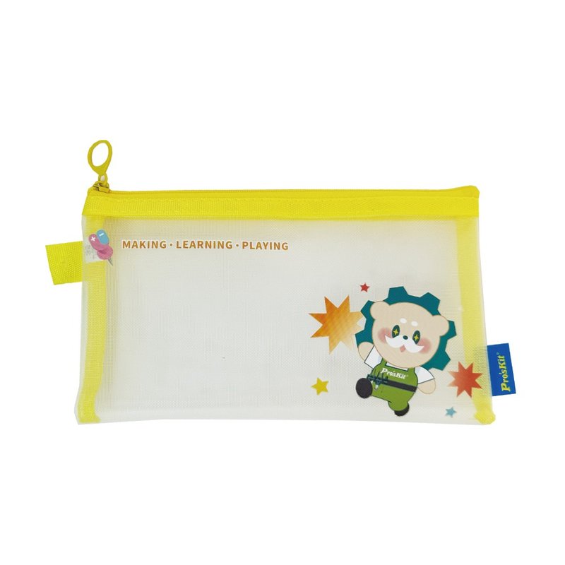 [Baogong Pro'sKit Science Toy] Lion Mesh Stationery Bag MS-272-PK - ของเล่นเด็ก - พลาสติก 