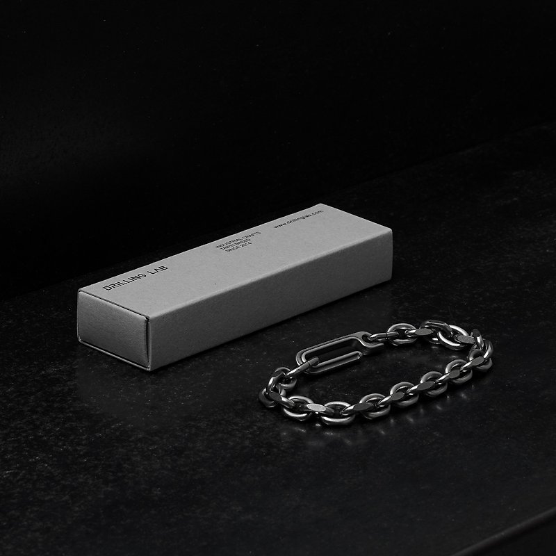 Framework Chain Bracelet 鋼製手鏈_鋼色 - 手鍊/手鐲 - 不鏽鋼 銀色