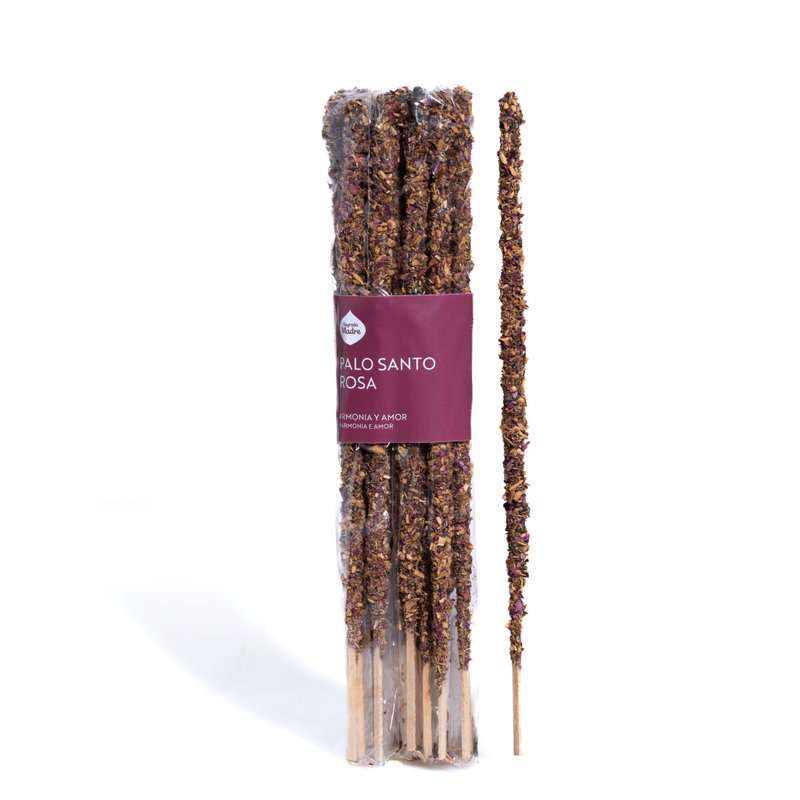 【Sagrada Madre】Sacred Wood, Rose-Mother 20 Aromatherapy Sticks - Fragrances - Plants & Flowers Khaki