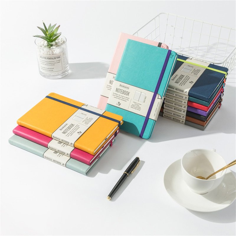 British Bookaroo A5 notebook multi-color optional - สมุดบันทึก/สมุดปฏิทิน - กระดาษ หลากหลายสี